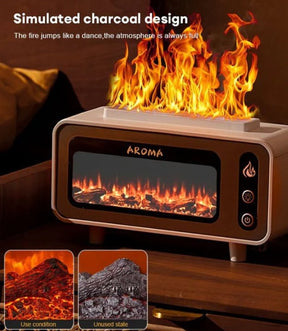 Aroma Fireplace Air Humidifier