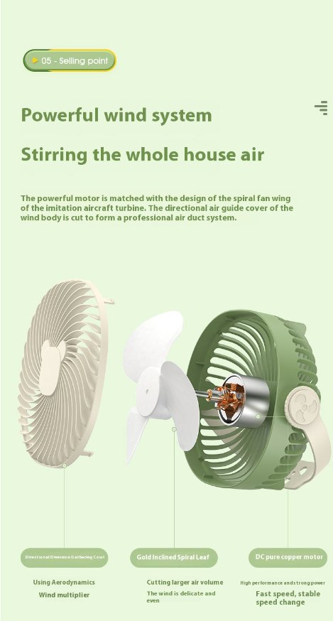 Portable Home Usb Fan